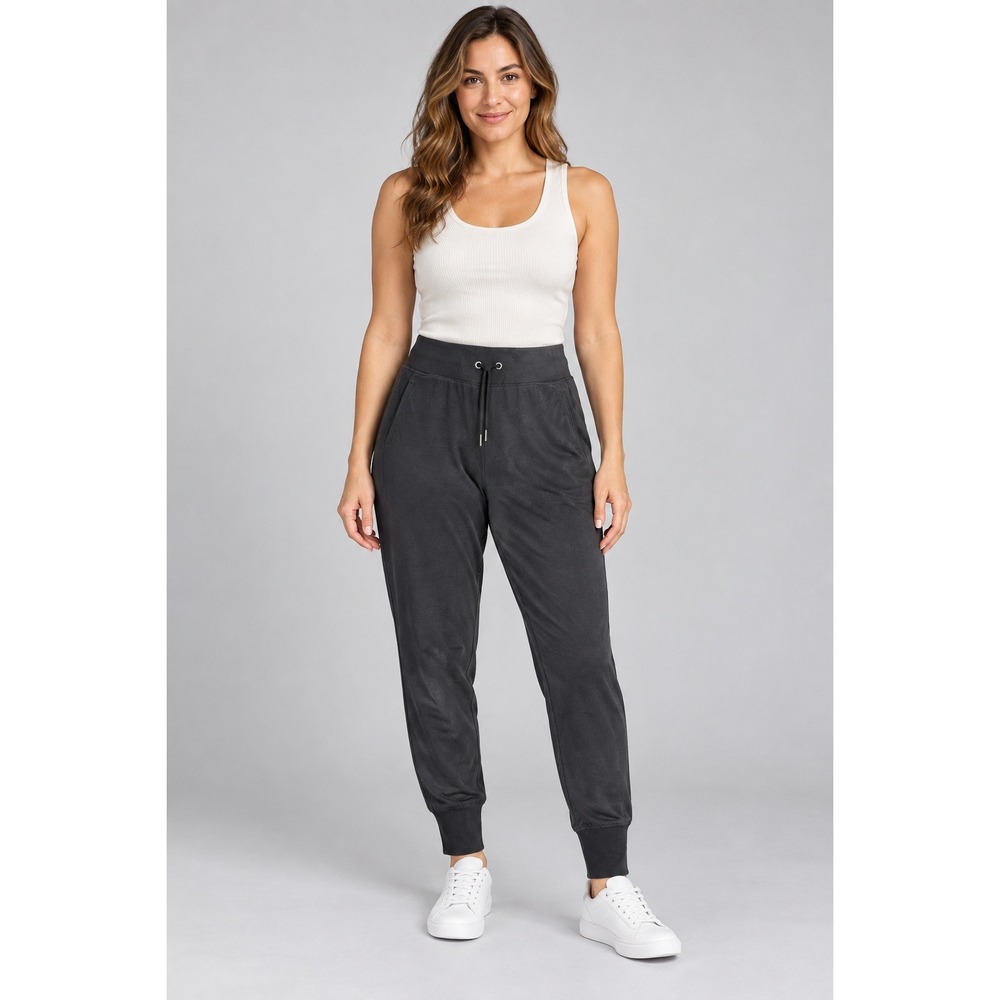 Gaiam Womens Joggers Charcoal Gray Activewear Yoga Lounge Pants Size Medium